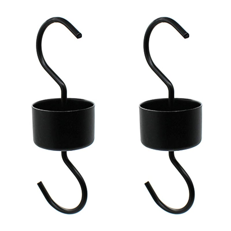 MR.FOAM Ant Moat for Hummingbird Feeders 2 Pack Black - Image 1